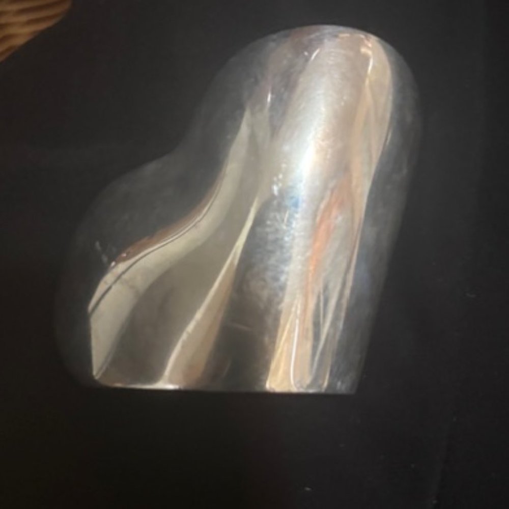 Christofle Heart Paperweight